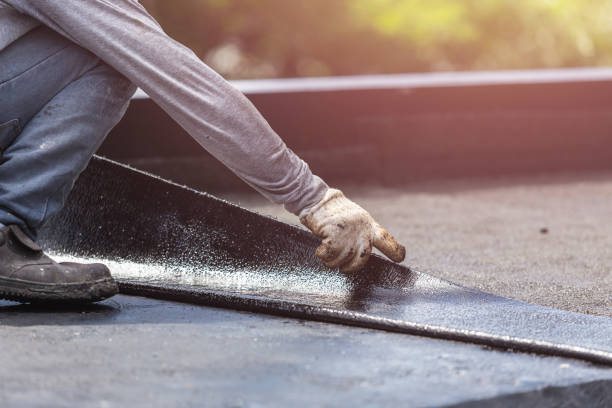 Professional Crawl Space Encapsulation technician working in Milledgeville, OH
